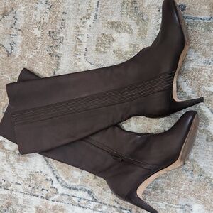 Cole Haan Brown Heeled Boots